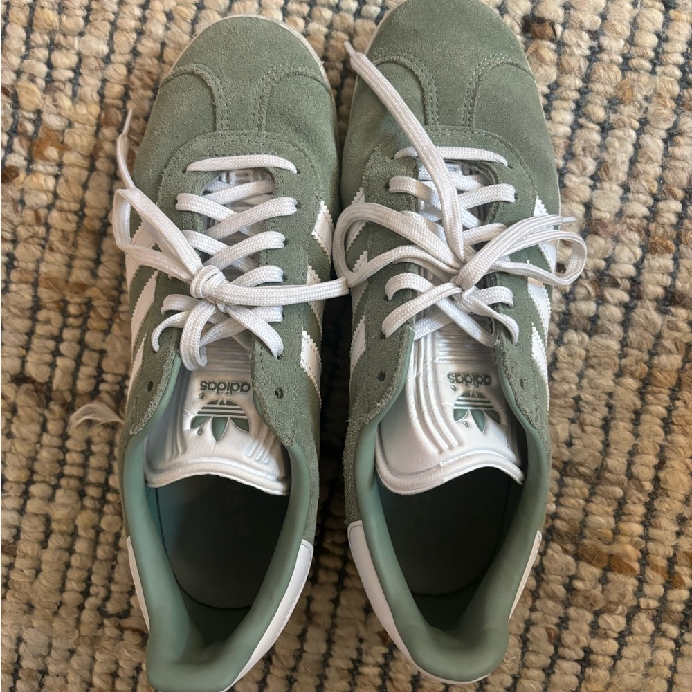 Adidas Gazelle Sneakers - mint green US8 women’s